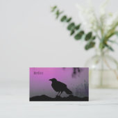 Die schöne Silhouette der Natur Visitenkarte (Stehend Vorderseite)