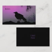 Die schöne Silhouette der Natur Visitenkarte (Vorne/Hinten)