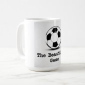 Die schöne Tasse des Spiels (Fußball) (Vorderseite Links)