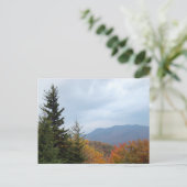 Die schönen blauen Ridge-Berge Postkarte (Stehend Vorderseite)