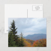 Die schönen blauen Ridge-Berge Postkarte (Vorne/Hinten)