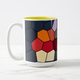 Die schönen Fliesen Zweifarbige Tasse