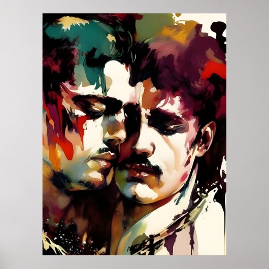 Die schönen Gay-Liebhaber Poster (Vorne)