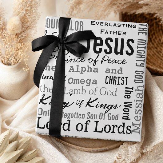 Die schönen Namen Jesu Geschenkpapier