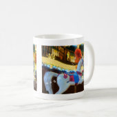 Die schönen Pferde in einem Tee oder Kaffeetasse (VorderseiteRechts)