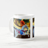 Die schönen Pferde in einem Tee oder Kaffeetasse (Vorderseite Links)