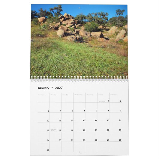 Die Schönheit 2010 der Natur Kalender (Jan 2027)