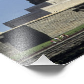 Die Schönheit der berühmten Freiheitsstatue auf Fotodruck (Ecke)