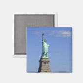 Die Schönheit der berühmten Freiheitsstatue auf Magnet (Vorderseite/Rückseite)