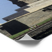 Die Schönheit der berühmten Freiheitsstatue auf Poster (Ecke)