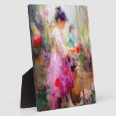 Die Schönheit der Blume Fotoplatte (Seite)