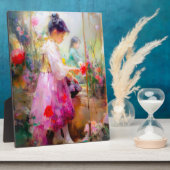 Die Schönheit der Blume Fotoplatte (Seite)