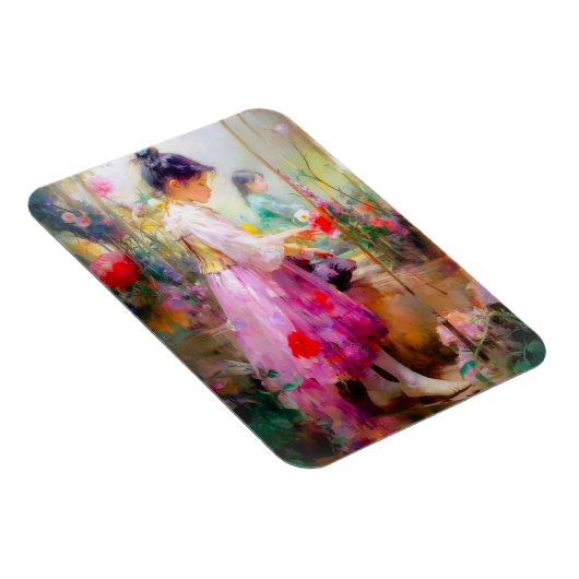 Die Schönheit der Blume Magnet (Rechte Seite)