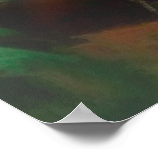 Die Schönheit der Blume Poster (Ecke)