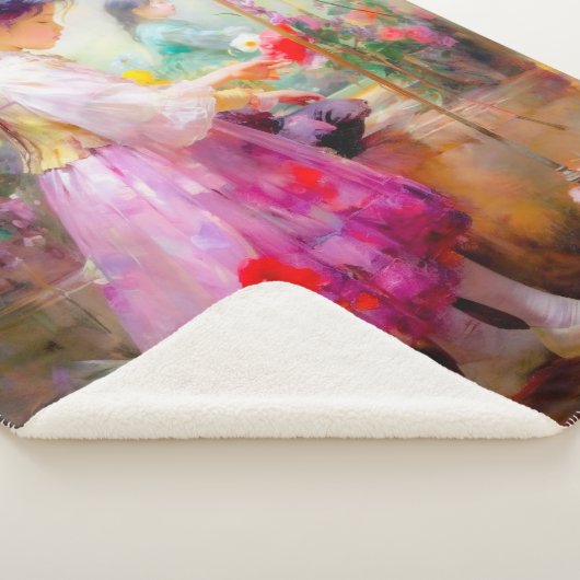 Die Schönheit der Blume Sherpadecke (3/4)