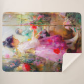 Die Schönheit der Blume Sherpadecke (Vorderseite (Horizontal))