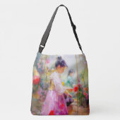 Die Schönheit der Blume Tragetaschen Mit Langen Trägern (Rückseite)