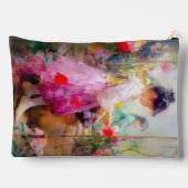 Die Schönheit der Blume Zubehörtasche (Rückseite)