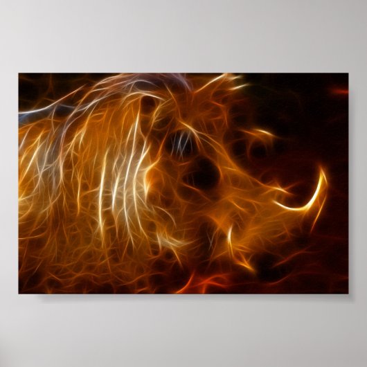 Die Schönheit der Boars Poster (Vorne)