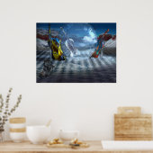 Die Schönheit der Disharmonie verloren Poster (Küche)