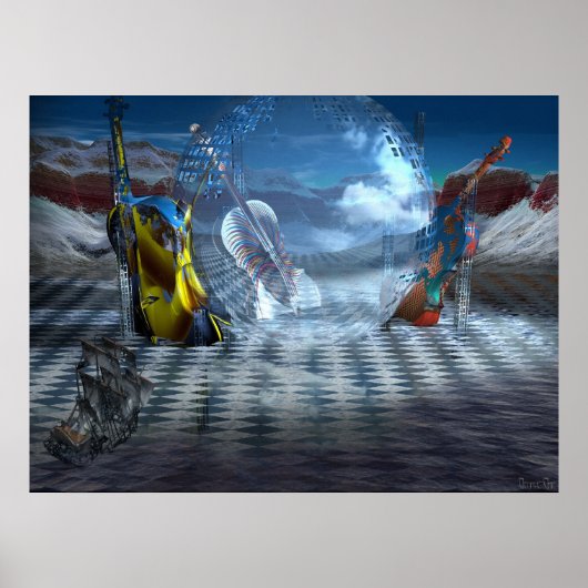 Die Schönheit der Disharmonie verloren Poster (Vorne)