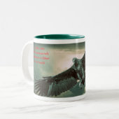 Die Schönheit der Gnade Zweifarbige Tasse (Vorderseite Links)