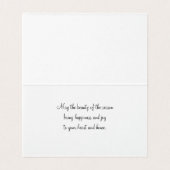 Die Schönheit der Jahreszeit (Innenseite Aufgefaltet)