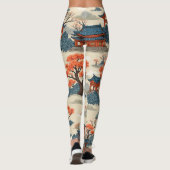 Die Schönheit der koreanischen Paläste - Leggings (Rückseite)