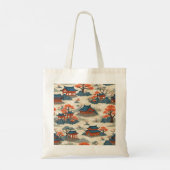 Die Schönheit der koreanischen Paläste Tragetasche (Rückseite)