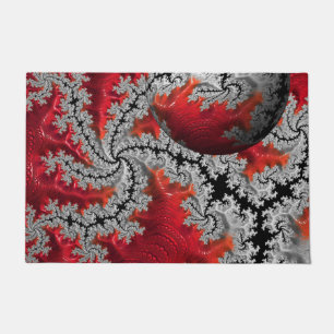 Die Schönheit der Mandelbrots Door Mat Fußmatte