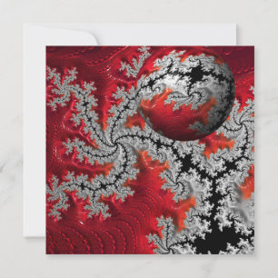 Die Schönheit der Mandelbrots-Flachkarte