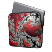 Die Schönheit der Mandelbrots-Laptop-Tasche Laptopschutzhülle (Vorderseite Links)