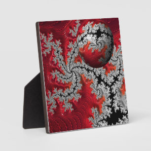 Die Schönheit der Mandelbrots Plaque Fotoplatte