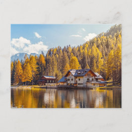 DIE SCHÖNHEIT DER NATUR IM SEE POSTKARTE