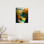 Die Schönheit der Natur in all ihren Farben Poster (Küche)