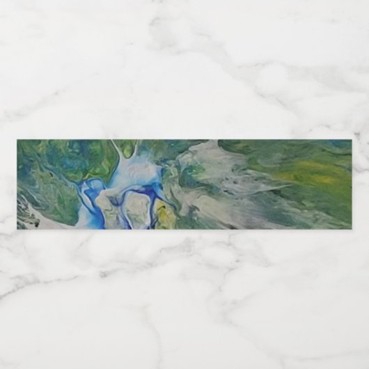 Die Schönheit der Natur Wasserflaschenetikett (Einzelnes Label)