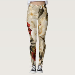 Die Schönheit der Orchideen Leggings