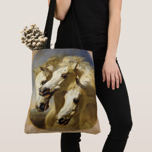Die Schönheit der Pferde Fine Art Stofftasche Tasche