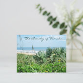 Die Schönheit der Postkarte von Florida (Stehend Vorderseite)