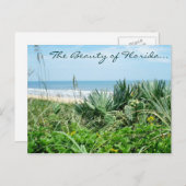 Die Schönheit der Postkarte von Florida (Vorne/Hinten)