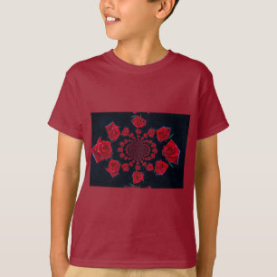 Die Schönheit der Rose: Blumenfantasie T-Shirt
