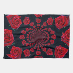 Die Schönheit der Rose: Die Fantasie der Blumen Handtuch