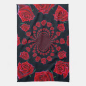 Die Schönheit der Rose: Die Fantasie der Blumen Handtuch (Vertikal)