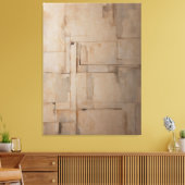 Die Schönheit der Unvollkommenheit Leinwanddruck (Insitu (Wohnzimmer))