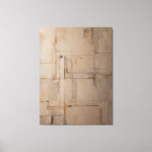 Die Schönheit der Unvollkommenheit Leinwanddruck (Vorderseite)