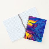 Die Schönheit des Chaos Spiral-Notebooks Notizblock (Innenseite)