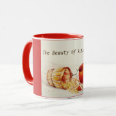 Die Schönheit des Herbstes Tasse (Vorderseite Links)