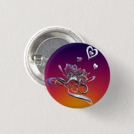 Die Schönheit des Herzens Abzeichen Button