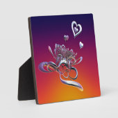 Die Schönheit des Herzens Fotoplatte (Vorderseite)