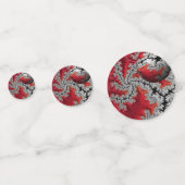 Die Schönheit des Mandelbrots Table Confetti Konfetti (Rückseiten)